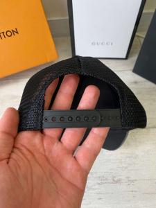 Фото Аксессуары Gucci Tigers Print GG Supreme Black Baseball Hat