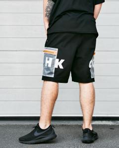 Фото Одежда Шорты карго мужские Пушка Огонь Prozzo черные