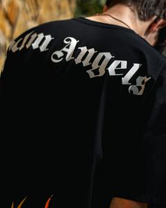 Фото Одежда Летний комплект Palm Angels черный