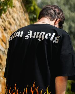 Фото Одежда Летний комплект Palm Angels черный