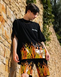 Фото Одежда Летний комплект Palm Angels черный