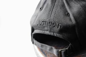 Фото Шапки, кепки Кепка бейсболка коттон Nike Чёрный