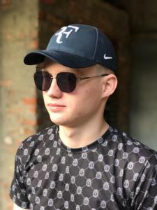 Фото Шапки, кепки Кепка бейсболка коттон Nike Roger Federer Синий