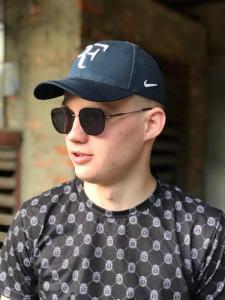 Фото Шапки, кепки Кепка бейсболка коттон Nike Roger Federer Синий