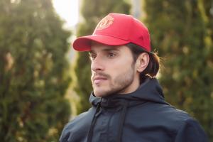 Фото Шапки, кепки Кепка бейсболка коттон футбол Manchester United Красный