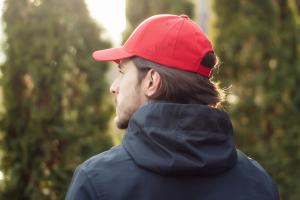 Фото Шапки, кепки Кепка бейсболка коттон футбол Manchester United Красный