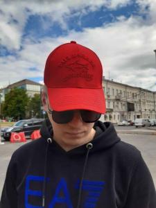 Фото Шапки, кепки Кепка бейсболка тракер Paul & Shark Красный