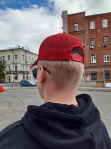 Фото Шапки, кепки Кепка бейсболка тракер Paul & Shark Красный