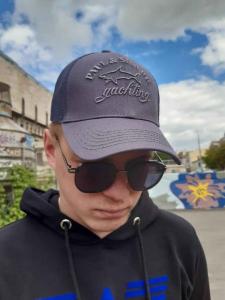 Фото Шапки, кепки Кепка бейсболка тракер Paul & Shark Серый