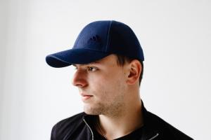 Фото Шапки, кепки Кепка бейсболка коттон Adidas Синий