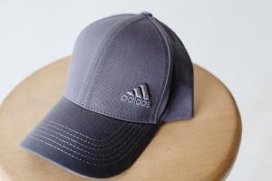 Фото Шапки, кепки Кепка бейсболка коттон Adidas Серый
