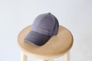 Фото Шапки, кепки Кепка бейсболка коттон Champion Серый