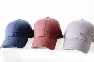 Фото Шапки, кепки Кепка бейсболка коттон Champion Серый