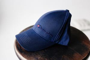 Фото Шапки, кепки Кепка бейсболка коттон Champion Синий