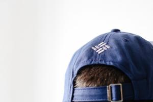 Фото Шапки, кепки Кепка бейсболка коттон Columbia Синий