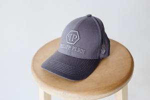 Фото Шапки, кепки Кепка бейсболка коттон Philipp Plein Серый