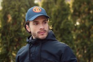 Фото Шапки, кепки Кепка бейсболка коттон футбол Manchester United синий