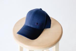 Фото Шапки, кепки Кепка бейсболка коттон Nike Синий