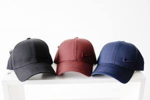 Фото Шапки, кепки Кепка бейсболка коттон Nike Синий