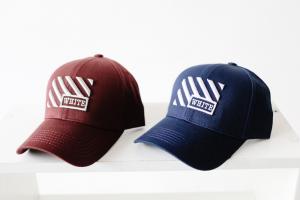 Фото Шапки, кепки Кепка бейсболка коттон Off White Бордовый