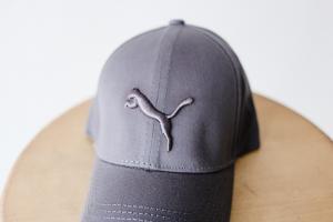 Фото Шапки, кепки Кепка бейсболка коттон Puma Серый