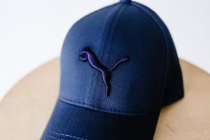 Фото Шапки, кепки Кепка бейсболка коттон Puma Синий