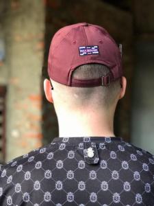 Фото Шапки, кепки Кепка бейсболка коттон Paul & Shark Бордовый