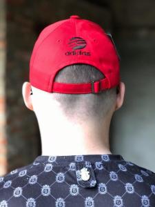 Фото Шапки, кепки Кепка бейсболка коттон Adidas Красный