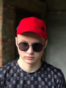 Фото Шапки, кепки Кепка бейсболка коттон Adidas Красный