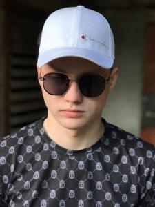 Фото Шапки, кепки Кепка бейсболка коттон Champion Белый