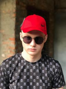 Фото Шапки, кепки Кепка бейсболка коттон Nike Красный