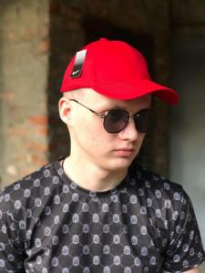 Фото Шапки, кепки Кепка бейсболка коттон Nike Красный