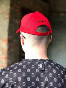 Фото Шапки, кепки Кепка бейсболка коттон Nike Красный