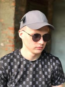 Фото Шапки, кепки Кепка бейсболка коттон Nike Серый