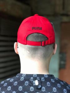 Фото Шапки, кепки Кепка бейсболка коттон Puma Красный