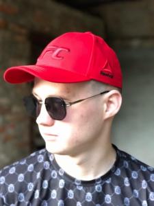 Фото Шапки, кепки Кепка бейсболка коттон UFC Reebok Красный