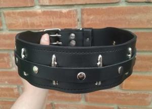 Фото  Кожаный ошейник 
