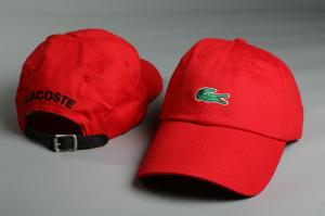 Фото Аксессуары Кепка Lacoste красный