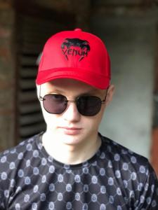 Фото Шапки, кепки Кепка бейсболка коттон Venum Красный