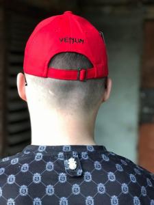 Фото Шапки, кепки Кепка бейсболка коттон Venum Красный