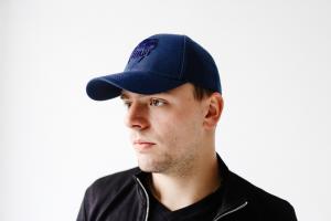 Фото Шапки, кепки Кепка бейсболка коттон Venum Синий