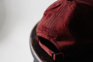 Фото Шапки, кепки Кепка бейсболка коттон Venum Бордовый