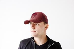 Фото Шапки, кепки Кепка бейсболка коттон Venum Бордовый