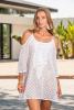 Белая туника на бретельках Fresh Cotton 1318 F-1c 42(S) Белый Fresh Cotton 1318 F-1c