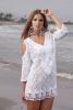 Белая туника с рукавами Fresh Cotton 1319 F-1c 46(L) Белый Fresh Cotton 1319 F-1c