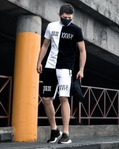 Фото Одежда Летний комплект Smile Черно-белый