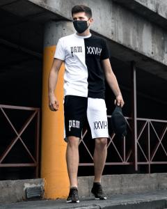 Фото Одежда Летний комплект Smile Черно-белый