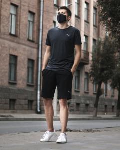 Фото Одежда Летний комплект Puma черный
