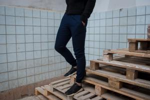 Фото  Штаны карго от Intruder синие