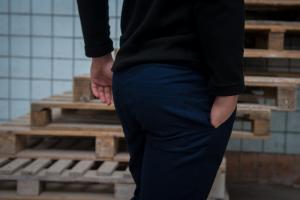 Фото  Штаны карго от Intruder синие